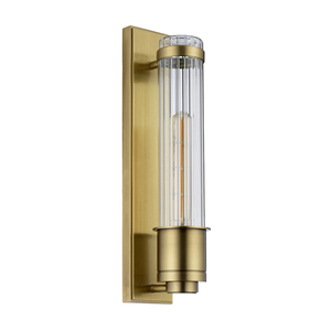 Wellington vägglampa - 1 ljuskälla - Gammal mässing Quintiesse small 1