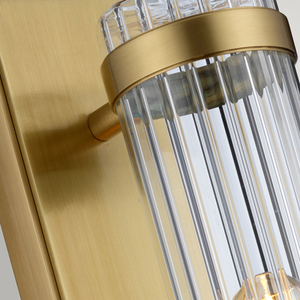 Wellington vägglampa - 1 ljuskälla - Gammal mässing Quintiesse small 4