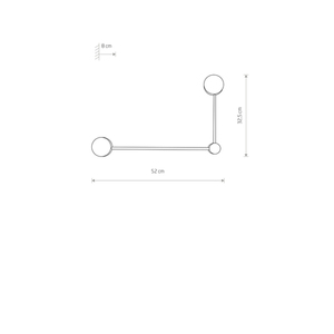 Vägglampa ORBIT II KINKIT B 10637 Nowodvorski small 2