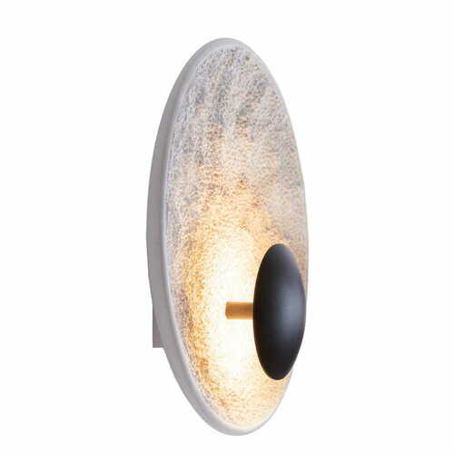 Kontrollera Max Light Oyaka W0325 vit och svart LED-vägglampa 29 cm 5 W