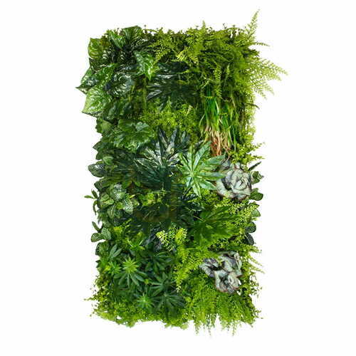 Kontrollera TROPICAL 0,5 m² vertikal trädgård - handgjord