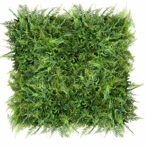 Kontrollera Adiantum UV artificiell grön matta 50x50cm