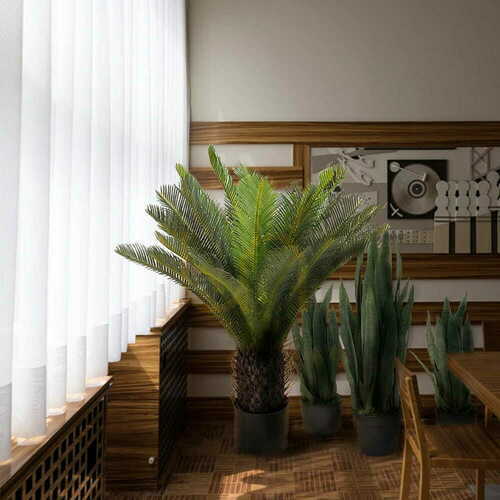 Kontrollera Konstgjord växt Sansevieria Zelenica 65cm