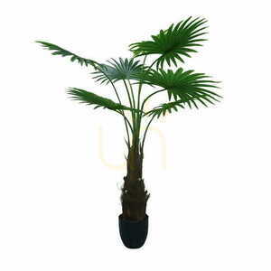 Konstgjord palm i kruka Washingtonia Robusta 140cm small 0