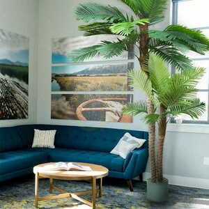 Konstgjord dekorativ Arenga palm 250cm small 1