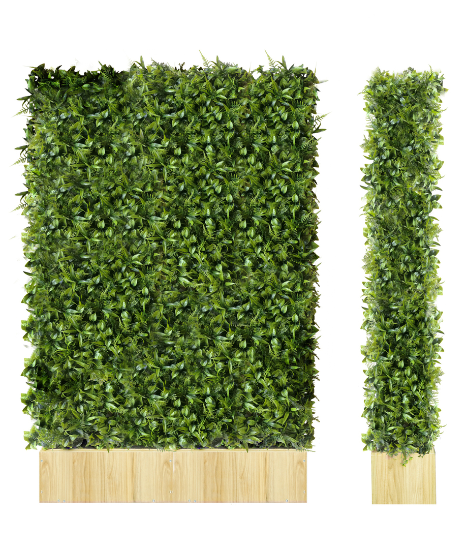 Peperomia modulär mobil vägg 100x150cm