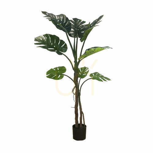 Kontrollera Konstgjord krukväxt Monstera 180cm - Handgjord