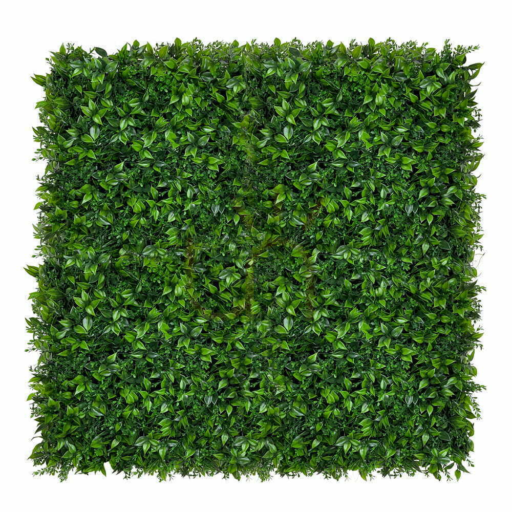 Display Konstgjord grön matta Berberis UV 50x50cm Konstgjord grön matta Berberis UV 50x50cm