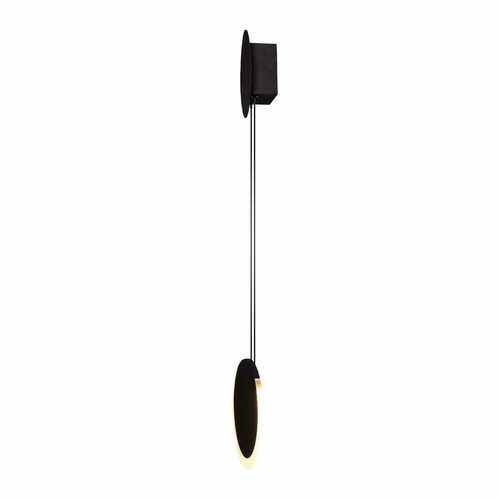 Kontrollera Vägglampa Max Light Sunset W0327 svart LED 100 cm