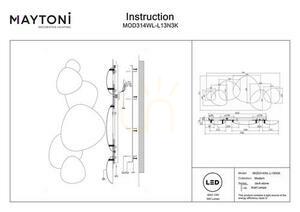 JACK-STONE vägglampa MOD314WL-L13N3K Maytoni small 3