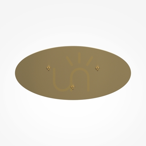 Kontrollera Belysningstillbehör Maytoni Rim MOD058A-03BS, mässingsfärgat, 26 cm