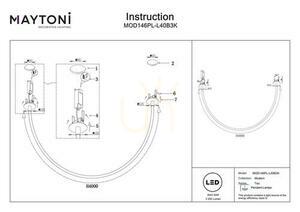 Pendellampa Maytoni Tau MOD146PL-L40B3K small 9