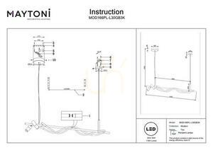 TAU taklampa MOD166PL-L30GB3K Maytoni small 8