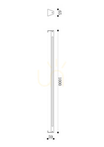 EDGE ljusstolpe O415FL-L15GR3K IP65 Maytoni small 5