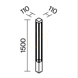 ELBE stående utomhuslampa O424FL-L20GF IP65 Maytoni small 9