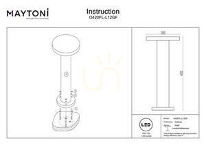 Pollare Maytoni WALD O420FL-L12GF IP65 small 6