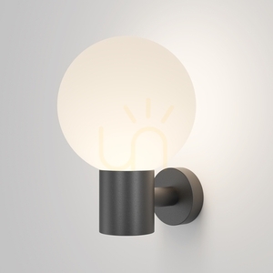 BOLD vägglampa för utomhusbruk O598WL-01B IP54 Maytoni small 0