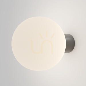 BOLD vägglampa för utomhusbruk O598WL-01GR1 IP54 Maytoni small 0