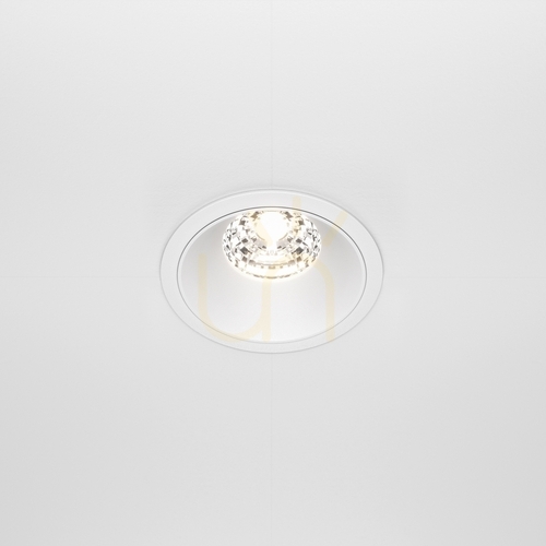 Kontrollera ALFA LED infälld takarmatur DL043-01-15W4K-D-RD-W Maytoni