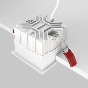 ALFA LED infälld takarmatur DL043-01-15W3K-SQ-W Maytoni small 4