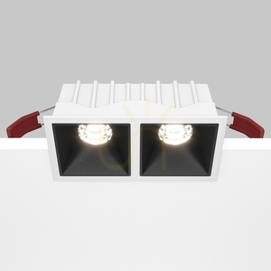 ALFA LED infälld takarmatur DL043-02-10W4K-SQ-WB Maytoni small 3