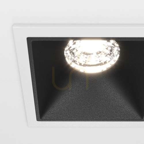 Kontrollera ALFA LED infälld takarmatur DL043-01-10W4K-D-SQ-WB Maytoni