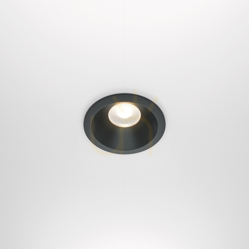 Kontrollera ZOOM infälld takarmatur DL034-L12W3K-D-B IP65 Maytoni