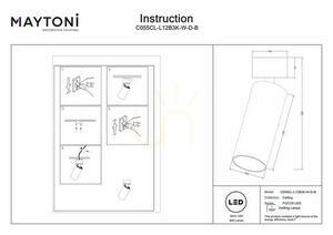 FOCUS LED-plafond C055CL-L12B3K-W-D-B Maytoni small 7