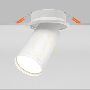 FOCUS S riktbar infälld spotlight C048CL-U-1W vit GU10 Maytoni small 0