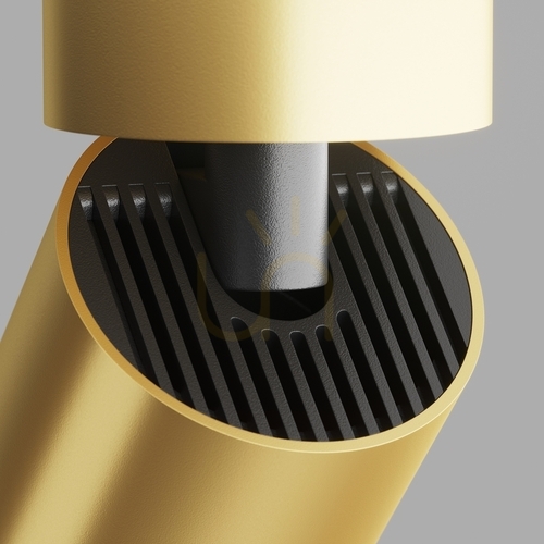 Kontrollera Maytoni Focus S C050CL-U-1MG takspotlight, matt guld, 1×GU10