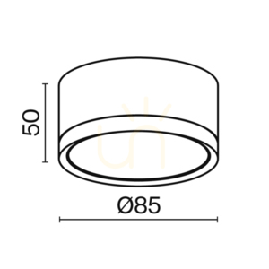 HOOP Plafond C086CL-GX53-SRD-W Maytoni small 8