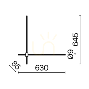 PARS vägglampa C070WL-L12GB3K Maytoni small 9