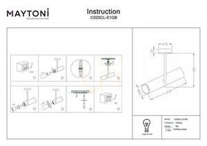 Plafond ELTI C020CL-01GB Maytoni small 5
