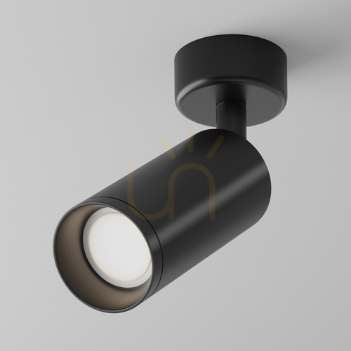 Kontrollera Spotlight Maytoni Focus svart GU10 LED C017CW-01B