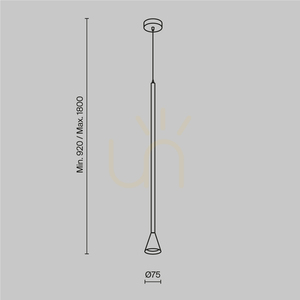 ARROW taklampa P064PL-01B Maytoni small 6
