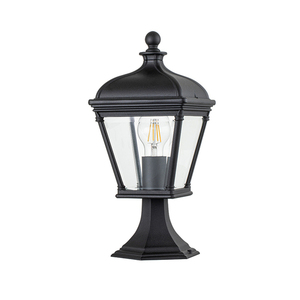 Bayview 1 ljus medium piedestal lykta Elstead small 1