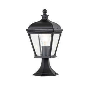Bayview 1 ljus medium piedestal lykta Elstead small 0