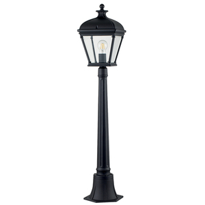 Stående trädgårdslykta Bayview 104 cm - 1xE27 - svart Elstead small 1