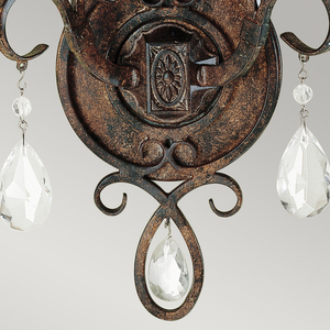 Chateau 2 ljus vägglampa Elstead small 3