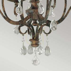 Ljuskrona Chateau - 4 ljuskällor - Mocha Bronze Elstead small 4