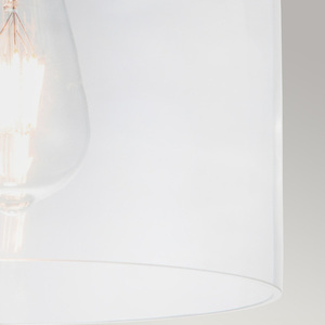Elstead Hounslow plafond FE-HOUNSLOW-F-BB antik mässing E27 60 W 22,5 cm small 2