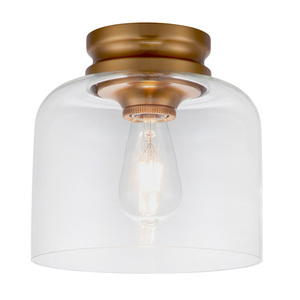 Elstead Hounslow plafond FE-HOUNSLOW-F-BB antik mässing E27 60 W 22,5 cm small 0