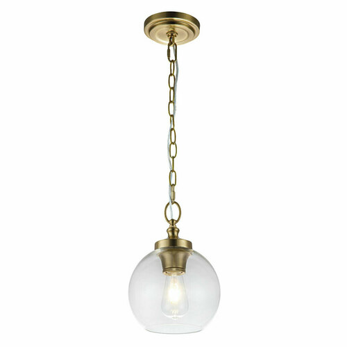 Kontrollera Tabby minihängsmycke med 1 lampa Elstead