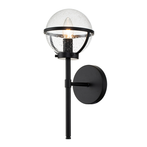 Kontrollera Hollis 1 ljus vägglampa Elstead