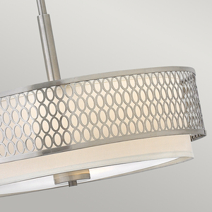 Jules 3-ljus taklampa/halvlampa Elstead small 1