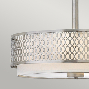 Jules 3-ljus taklampa/halvlampa Elstead small 2