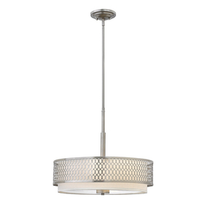 Jules 3-ljus taklampa/halvlampa Elstead small 0
