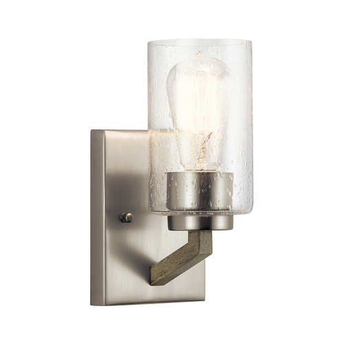 Kontrollera Deryn 1 ljus vägglampa Elstead