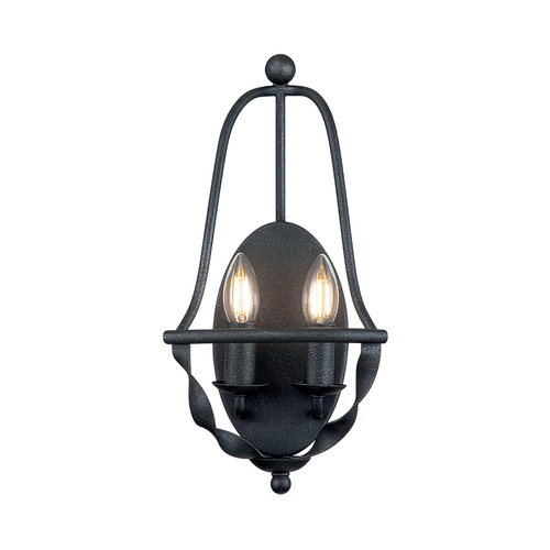 Kontrollera Bradbury 2-ljus vägglampa Elstead
