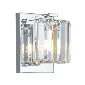 Vägglampa Divine - 1 ljuskälla - Polerad krom Elstead small 0